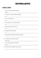 Vista previa - Unidades / Secuencias / Situaciones de Aprendizaje - REPHRASING - 120 SENTENCES (with answer key) - página 2