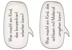 Vorschau - Fördermaterial/Inklusion - Gesprächskarten Klassenregeln / Ziel der Woche - Seite 3