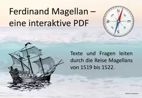 Vorschau - Interaktives Material - Ferdinand Magellan - interaktive PDF - Seite 1