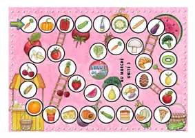 Vorschau - Unterrichtsreihen - Spielfeld Wortschatz Französisch Einheit 3 (Gemüse, Obst und Geschmack) - Seite 3