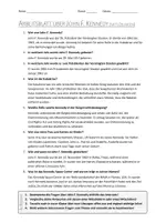 Vorschau - Arbeitsblätter - AB mit Fragen zum Thema "John F. Kennedy" + Lösungsblatt + Infografik - Seite 2