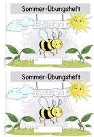 Vorschau - Arbeitsblätter - Sommer-Übungsheft Deutsch für Klasse 1/2 als Wiederholung - Seite 1