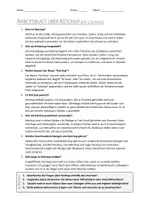 Vorschau - Arbeitsblätter - AB mit Fragen zum Thema "Ketchup" + Lösungsblatt - Seite 1