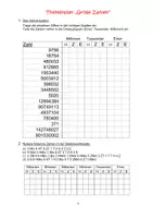 Vorschau - Arbeitsblätter - Zahlenraumerweiterung - Themenplan - Seite 3
