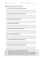 Vorschau - Arbeitsblätter - AB mit Fragen zum Thema "Kiefer (Baum)" + Lösungsblatt + Infografik - Deckblatt