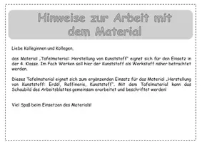 Vorschau - Präsentationen/Tafelbilder - Tafelmaterial: Herstellung von Kunststoff - Seite 2