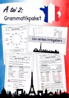 Vorschau - Arbeitsblätter - Sparpaket: A toi 2 (Ausgabe 2022) - Grammatikpaket und Lernwegelisten - Seite 1
