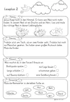 Vorschau - Arbeitsblätter - Tägliches Lesetraining für Klasse 1 & 2 Sommer - Lisa und Tim - Seite 2