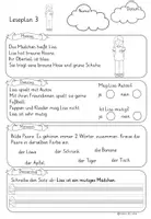 Vorschau - Arbeitsblätter - Tägliches Lesetraining für Klasse 1 & 2 Sommer - Lisa und Tim - Seite 3
