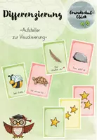 Vorschau - Bildkarten - Differenzierung - Aufsteller zur Visualisierung - Deckblatt
