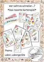 Vorschau - Spiele - Laborgeräte/Laborsicherheit - Spiel - Wer ist schneller? - Deckblatt