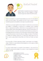 Vorschau - Arbeitsblätter - Personas conocidas de España-Rafael Nadal - Seite 1