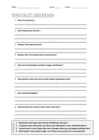 Vorschau - Arbeitsblätter - AB mit Fragen zum Thema "Kiemen" + Lösungsblatt + Infografik - Deckblatt
