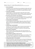Vorschau - Arbeitsblätter - AB mit Fragen zum Thema "Kinderdörfer" + Lösungsblatt + Infografik - Seite 2