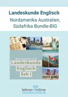 Vorschau - Stundenentwürfe - Landeskunde Englisch BIG by Lehrer-Online - Deckblatt