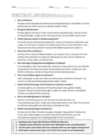 Vorschau - Arbeitsblätter - AB mit Fragen zum Thema "Kinshasa" + Lösungsblatt - Seite 1