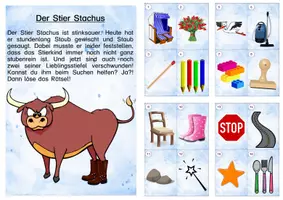 Vorschau - Arbeitsblätter - Lesespaziergang St - Seite 1