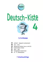 Vorschau - Arbeitsblätter - DEUTSCH - KISTE 4 (3./4. Klasse) - Deckblatt