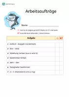 Vorschau - Arbeitsblätter - DEUTSCH - KISTE 4 (3./4. Klasse) - Seite 2