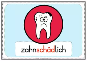 Vorschau - Präsentationen/Tafelbilder - Tafelmaterial | Tafelbilder | zahnfreundlich oder zahnschädlich - Seite 3