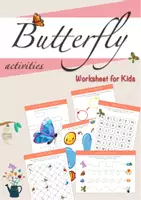 Aperçu - Feuilles d'exercices - Butterfly Adventure: Engaging Worksheet Activities for Toddlers / Butterfly Adventure : Activités pour les tout-petits - Page de couverture