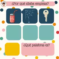 Vista previa - Juegos / Gamificación - ¿Por qué letra empieza? LA SÍLABA - página 2
