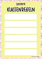Vorschau - Poster - Klassenregeln Poster / Klassenraum Deko in Pastell / Classroom Management - Seite 3