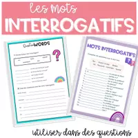 Vorschau - Arbeitsblätter - Les Mots Interrogatifs Französische Fragewörter | Arbeitsblätter - Seite 2