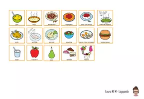 Vista previa - Tarjetas / Manipulativos - Ayuda visual ¿Qué has comido hoy? - página 2