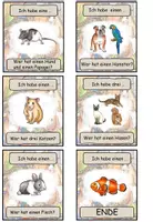 Vorschau - Spiele - Lesespiel "Haustiere" unbestimmte Artikel im Akkusativ - DaZ / DaF / Deutsch - Seite 3