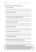 Vorschau - Arbeitsblätter - Lernposter + AB mit Fragen zum Thema "Klarinette" + Lösungsblatt + Mindmap + Infografik - Seite 1