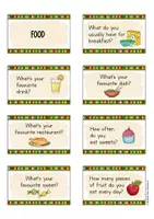 Vorschau - Fördermaterial/Inklusion - Food: Speaking Cards / Gesprächskarten (Englisch) - Seite 3