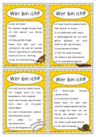 Vorschau - Unterrichtsreihen - Insekten - Wer bin ich - Lesespiel - Seite 3