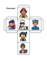 Vista previa - Juegos / Gamificación - Dados Crea Historias (IMPRIME Y ARMA) - página 2