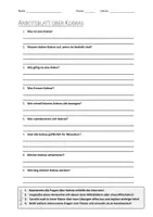 Vorschau - Arbeitsblätter - AB mit Fragen zum Thema "Kobras" + Lösungsblatt - Deckblatt