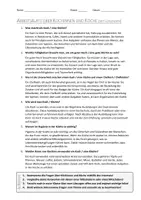 Vorschau - Arbeitsblätter - AB mit Fragen zum Thema "Köchinnen und Köche" + Lösungsblatt + Mindmap + Infografik - Seite 3