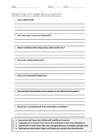 Vorschau - Arbeitsblätter - AB mit Fragen zum Thema "Kohlenstoff" + Lösungsblatt + Mindmap + Infografik - Deckblatt