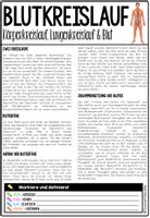 Vorschau - Unterrichtsreihen - Blutkreislauf - Herzkreislaufsystem - Der Mensch | Infomaterial & Arbeitsblätter | Blutgruppen, Herzinfarkt, interessante Fakten etc. - Seite 3
