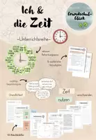 Vorschau - Stundenentwürfe - "Ich und die Zeit" - Unterrichtseinheit Ethik 4. Klasse - Deckblatt
