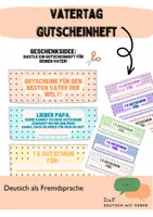 Vorschau - Arbeitsblätter - Materialpaket: Vatertag - Geschenkideen - Seite 1
