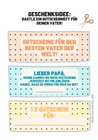 Vorschau - Arbeitsblätter - Materialpaket: Vatertag - Geschenkideen - Seite 2