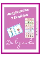 Vista previa - Unidades / Secuencias / Situaciones de Aprendizaje - juego_familias_de_hoy_en_día_trasteandoenprimaria - Portada