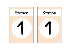 Vorschau - Stationenlernen - Aufsteller: Stationen (Stehrahmen 10x15cm) - Seite 3