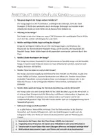 Vorschau - Arbeitsblätter - AB mit Fragen zum Thema "Kongo (Fluss)" + Lösungsblatt - Seite 1