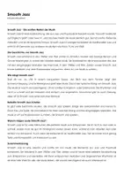 Vorschau - Arbeitsblätter - Smooth Jazz (Infotext und Übungen) - Deckblatt