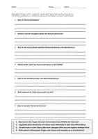 Vorschau - Arbeitsblätter - Lernposter + AB mit Fragen zum Thema "Konservativismus" + Lösungsblatt + Infografik - Seite 1