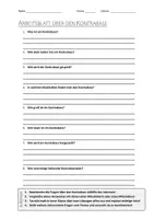 Vorschau - Arbeitsblätter - AB mit Fragen zum Thema "Kontrabass" + Lösungsblatt + Mindmap + Infografik - Deckblatt