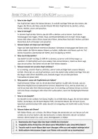 Vorschau - Arbeitsblätter - AB mit Fragen zum Thema "Kopf" + Lösungsblatt - Seite 1