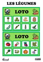 Vista previa - Juegos / Gamificación - Les Légumes - Loto Couleur + Roulette - página 1