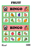 Vista previa - Juegos / Gamificación - Fruit - Colour Bingo + Interactive Wheel - página 2